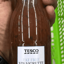 Tesco Fat Free Vinaigrette Dressing (2 X 250 Ml) Groceries