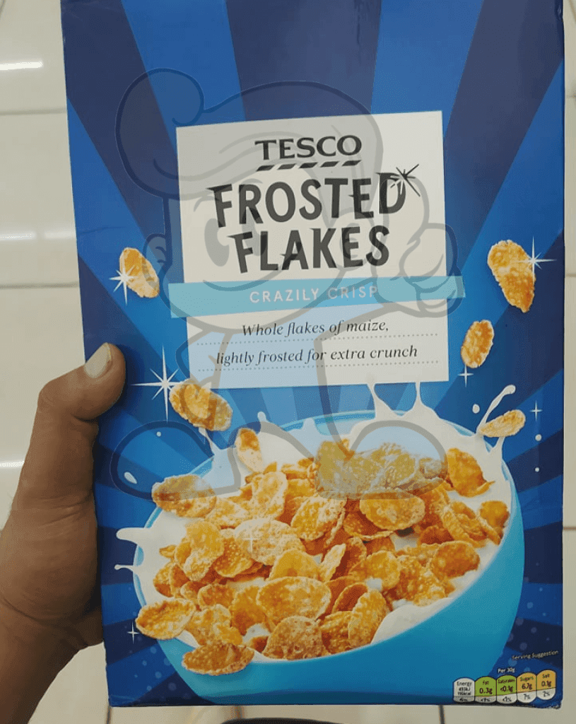 Tesco Frosted Flakes Cereal 500G Groceries