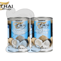Thai Heritage Coconut Cream (2 X 400 Ml) Groceries