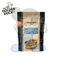 The Golden Duck Salted Egg Yolk Fish Skin Crunchy Crisps 105G Groceries
