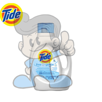 Tide Free &amp; Gentle He Liquid Laundry Detergent 64 Loads 2.72L Household Supplies