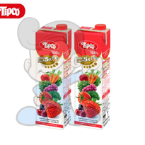 Tipco Profiber Mixed Vegetable And Fruit Juice Cherry Berry Mix (2 X 1 L) Groceries