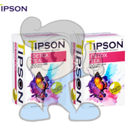 Tipson Caffeine Free Herbal Infusions Detox Tea (2 X 20S) Groceries