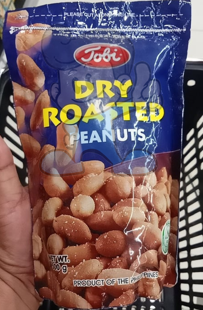 Tobi Dry Roasted Peanuts (2 X 500 G) Groceries