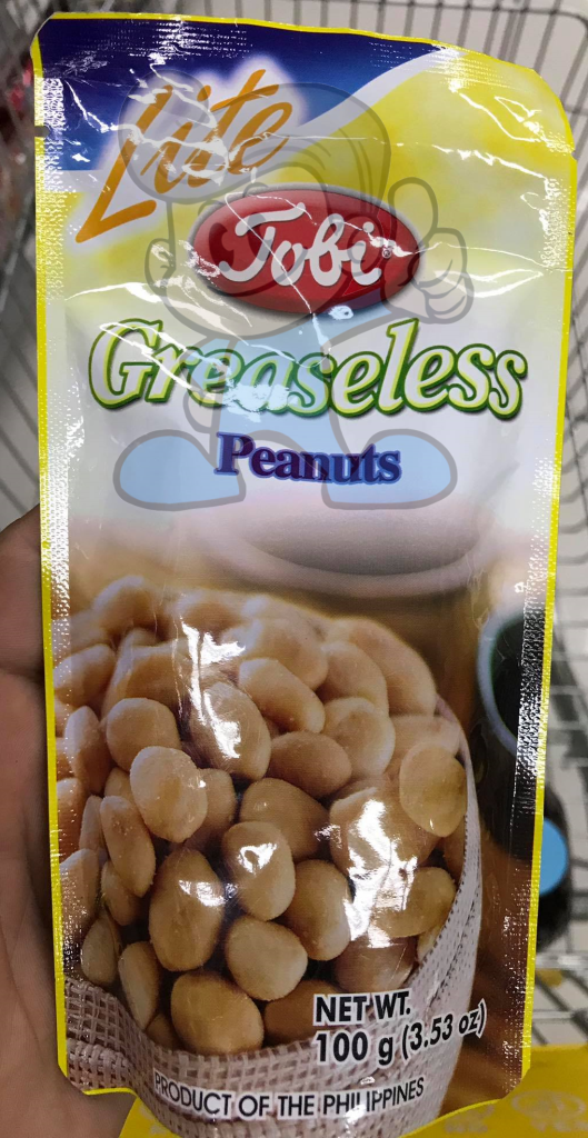 Tobi Lite Greaseless Peanuts (4 X 100 G) Groceries