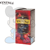 Twinings Of London Four Red Fruits Tea 25 Bags Groceries