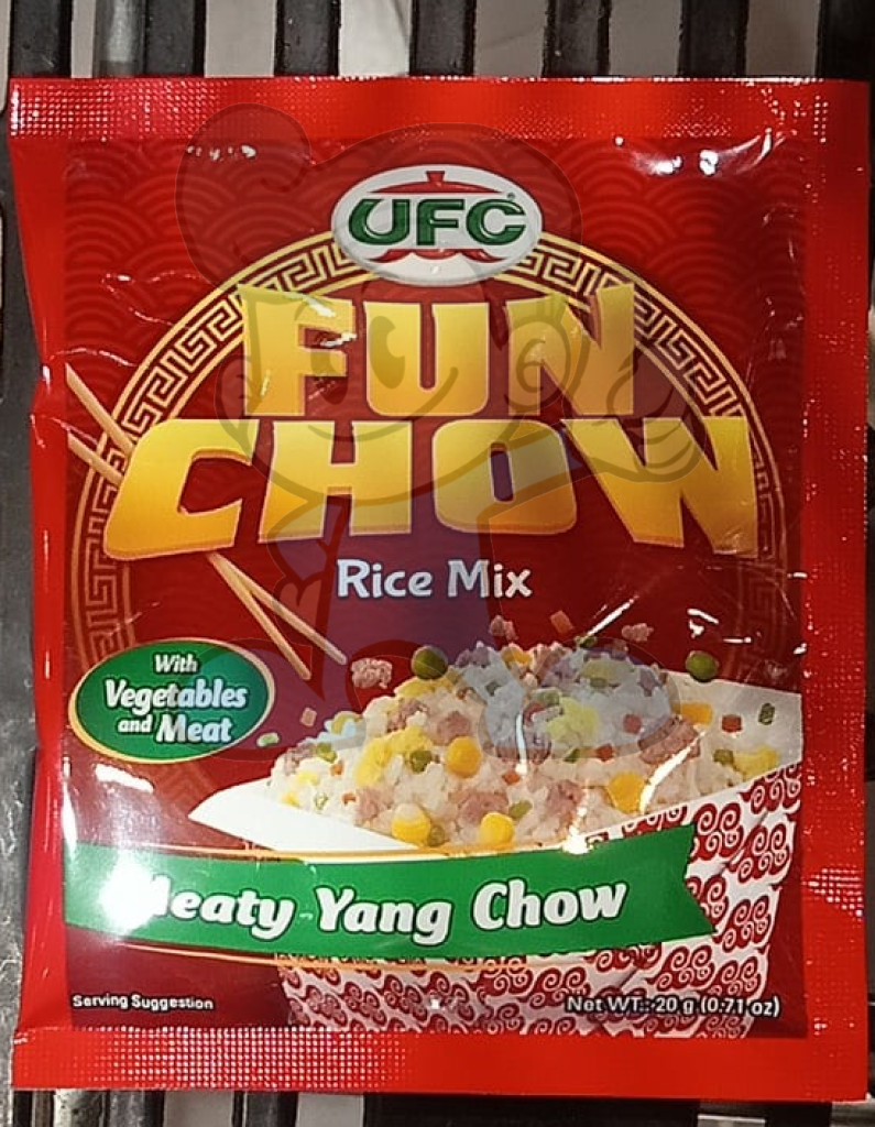 Ufc Toppings Rice UFC Fun Chow Rice Mix Meaty Yang Chow (10 x 20 g) – TinderoBoy
