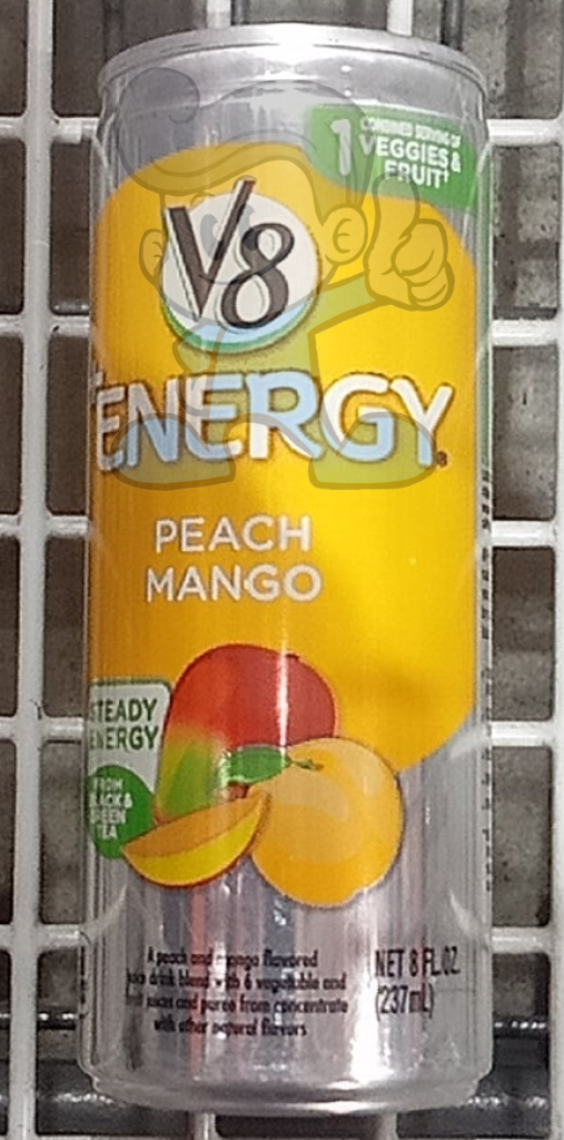 V8 Energy Peach Mango (3 X 237 Ml) Groceries