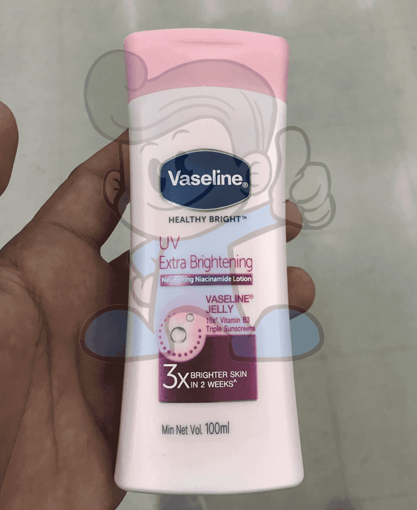 Vaseline Healthy Bright Uv Extra Brightening Lotion (3 X 100Ml) Beauty