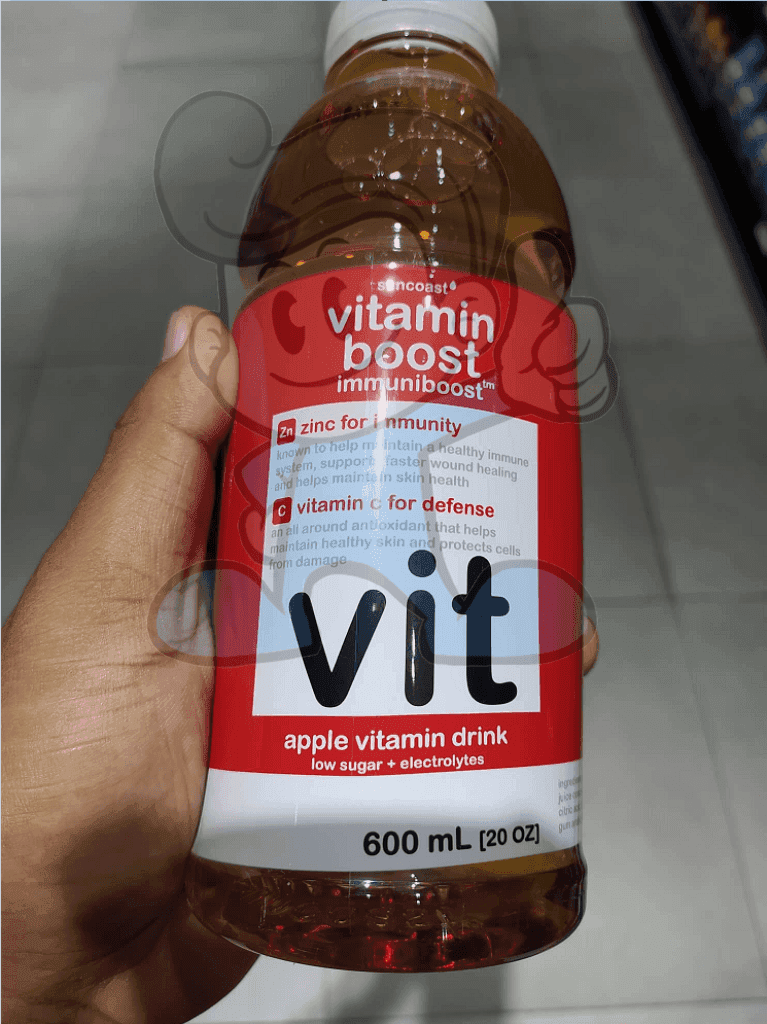 Vitamin Boost Immuniboost Apple Drink (6 X 600Ml) Health