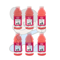 Vitamin Boost Visionboost Strawberry Kiwi Drink (6 X 600Ml) Groceries