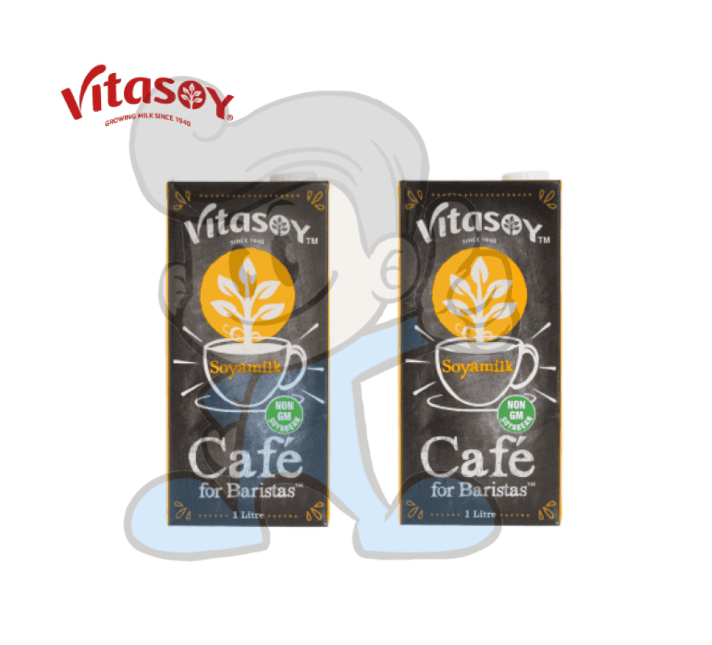 Vitasoy Cafe For Baristas Soya Milk (2 X 1L) Groceries