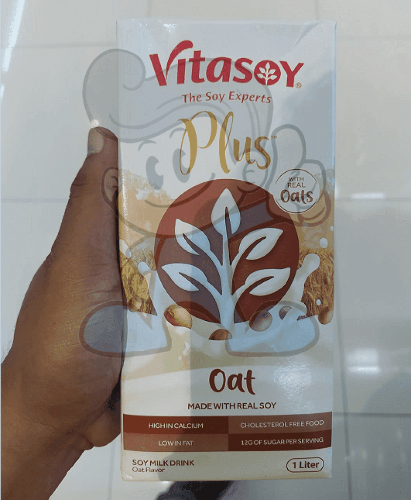 Vitasoy Plus Oat Soy Milk Drink (3 X 1L) Groceries