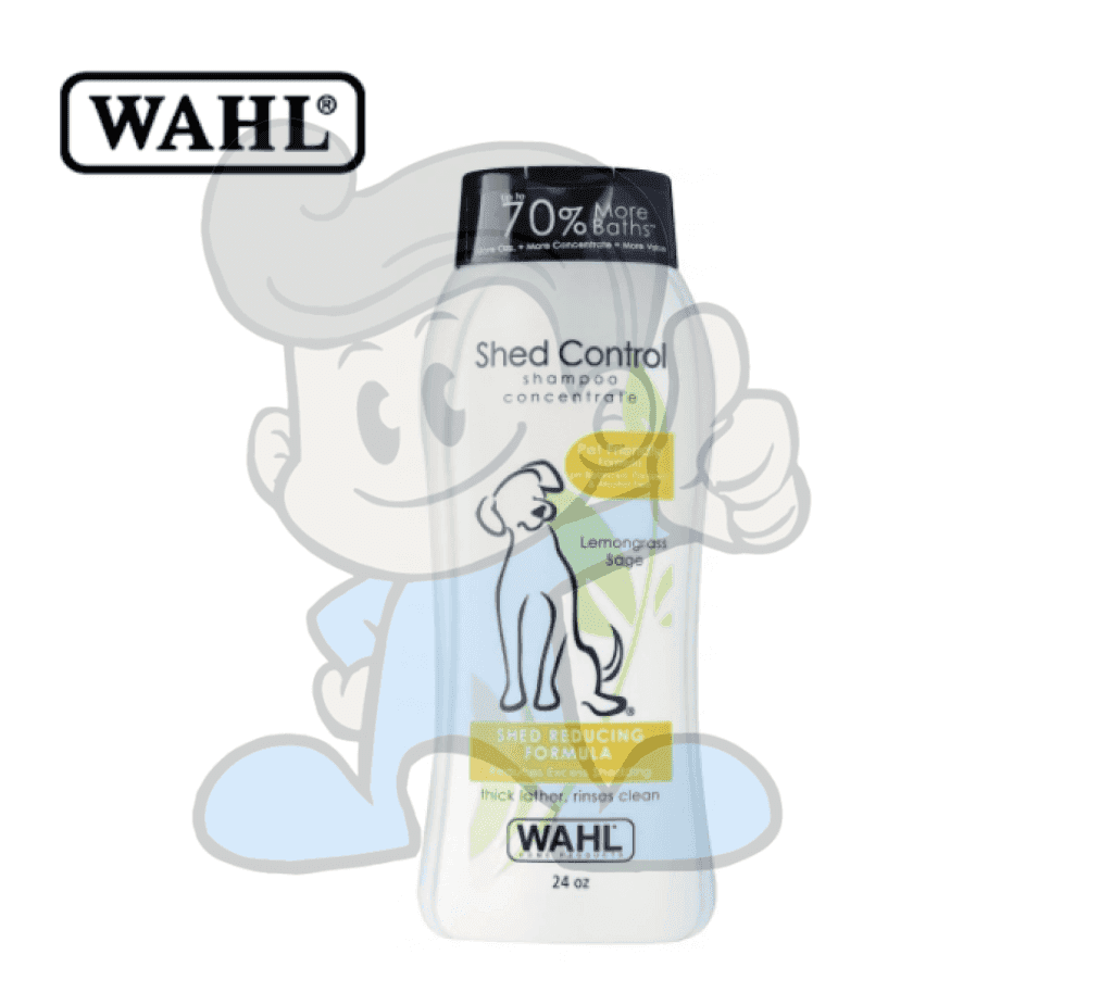 Wahl Shed Control Formula Dog Shampoo 24Oz Pet Supplies