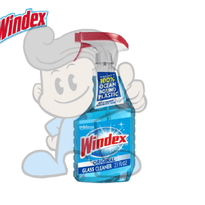 Windex Unbeatable Streak-Free Shine Original Glass Cleaner 680Ml Household Supplies