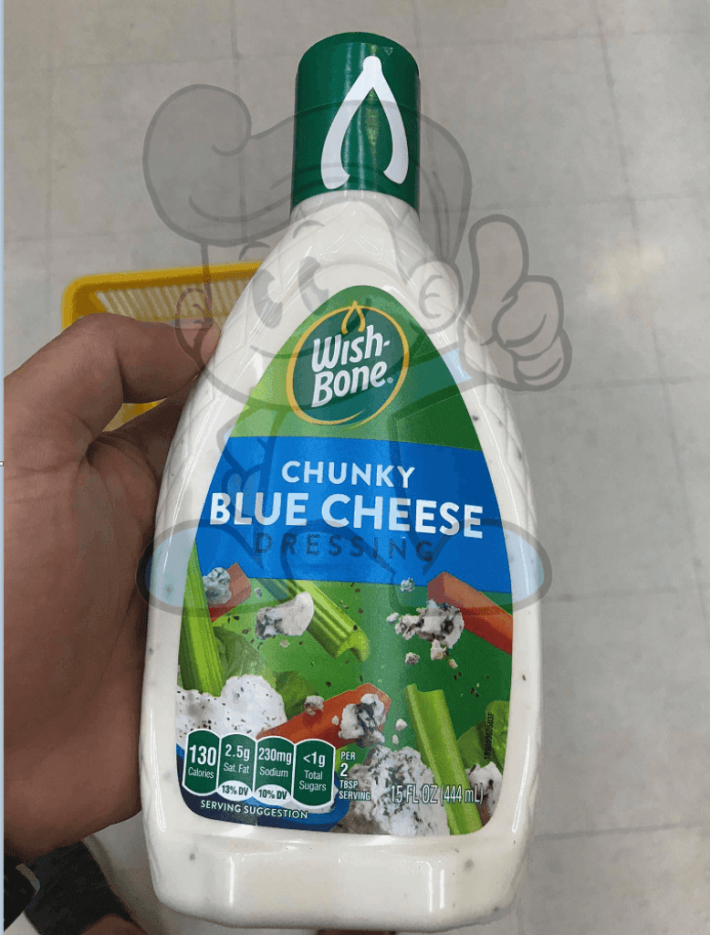 Wish-Bone Chunky Blue Cheese Dressing (2 x 15fl. oz.) TinderoBoy Wish-Bone Chunky Blue Cheese Dressing (2 x 15fl. oz.) TinderoBoy