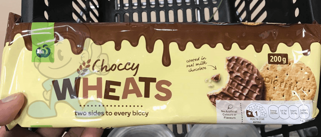 Woolworths Choccy Wheats Biscuits (2 X 200 G) Groceries