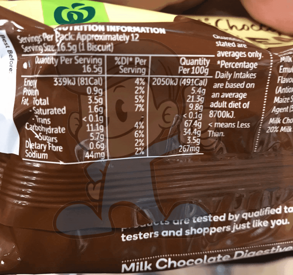 Woolworths Choccy Wheats Biscuits (2 X 200 G) Groceries