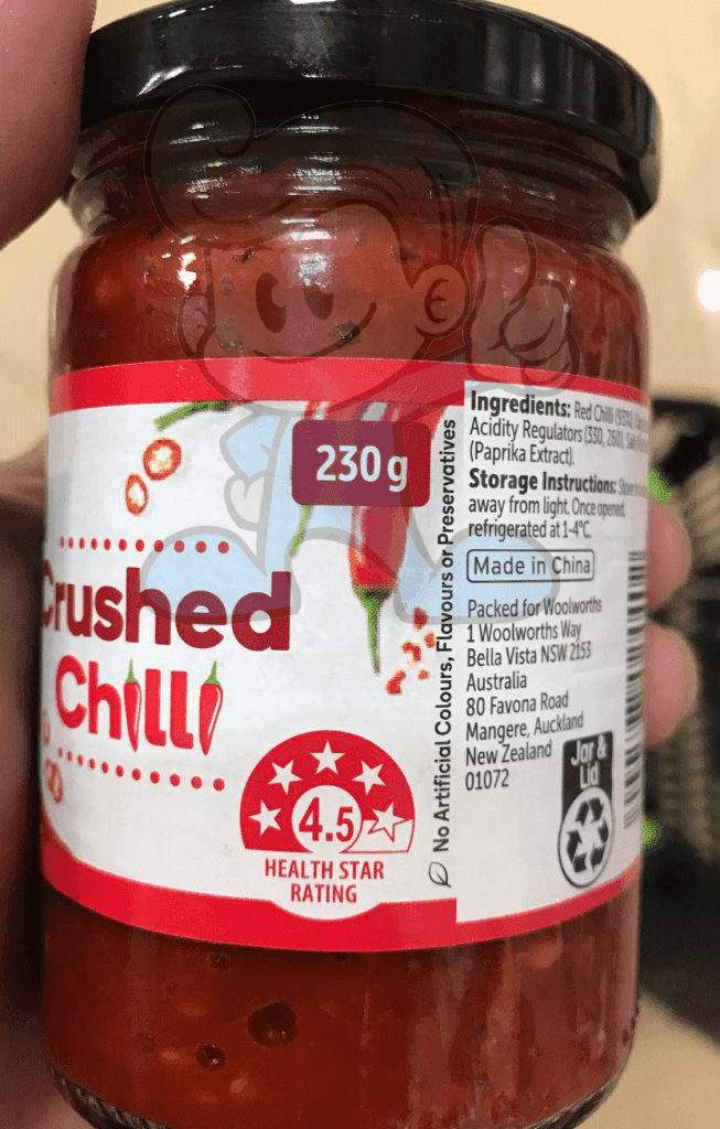 Woolworths Crushed Chilli (2 X 230 G) Groceries
