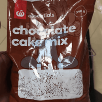 Woolworths Essentials Chocolate Cake Mix (2 X 340 G) Groceries