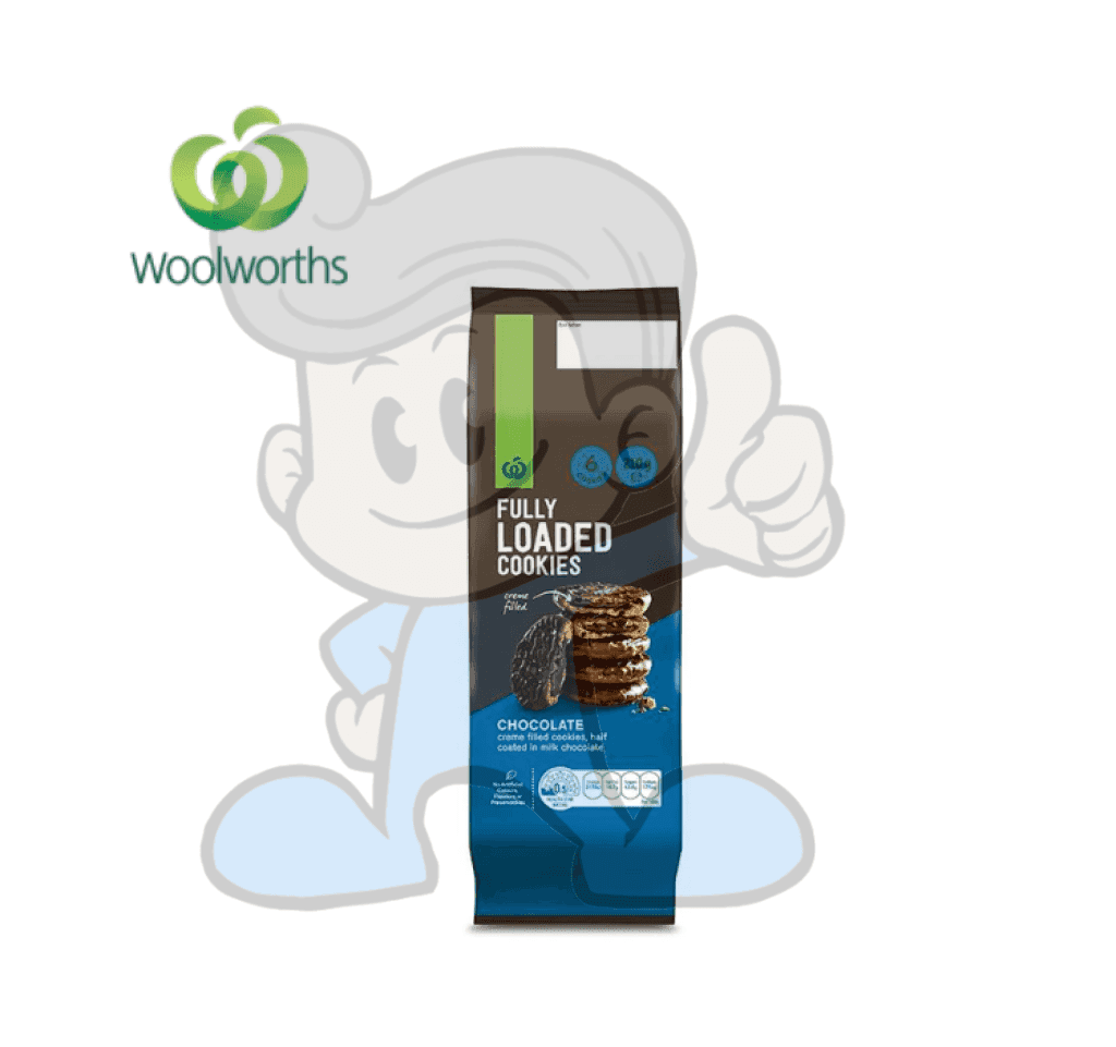 Woolworths Fully Loaded Cookies Chocolate 210G Groceries