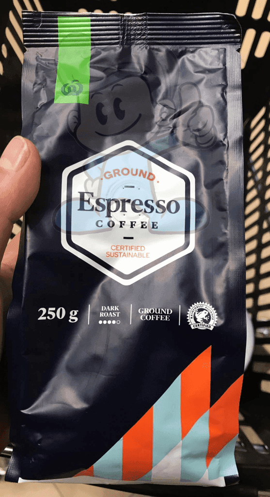Woolworths Ground Espresso Coffee (2 X 250 G) Groceries