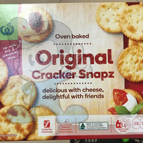 Woolworths Oven Baked Original Cracker Snapz (2 X 250 G) Groceries