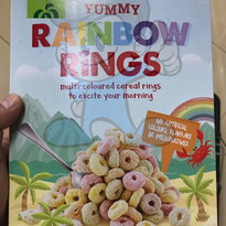 Woolworths Yummy Rainbow Cereal Rings (2 X 300 G) Groceries
