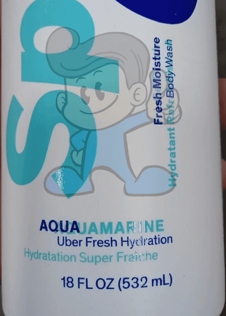 Zest Splish! Aquamarine Fresh Moisture Body Wash (2 X 532 Ml) Beauty