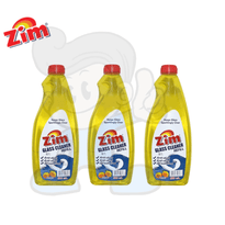 Zim Glass Cleaner Refill Lemon (3 X 500Ml) Household Supplies