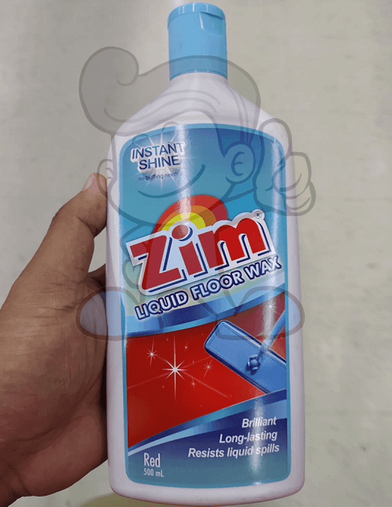 Zim Liquid Floor Wax Red (2 X 250Ml) Household Supplies
