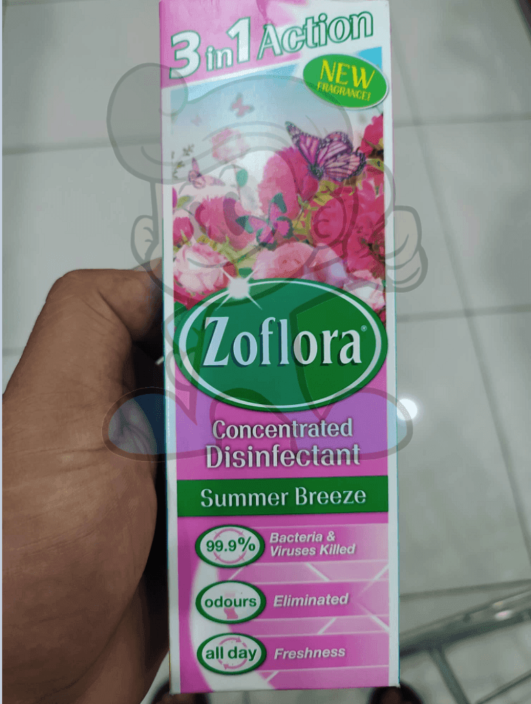 Zoflora Concentrated Disinfectant Summer Breeze 250Ml Household Supplies